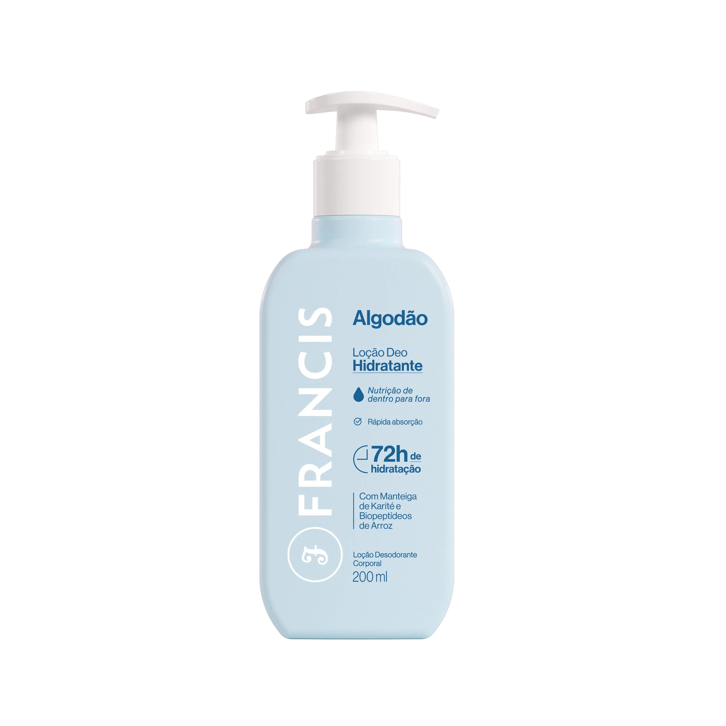 Hidratante Deo Corporal Francis 200ml OFERTA! 30%OFF